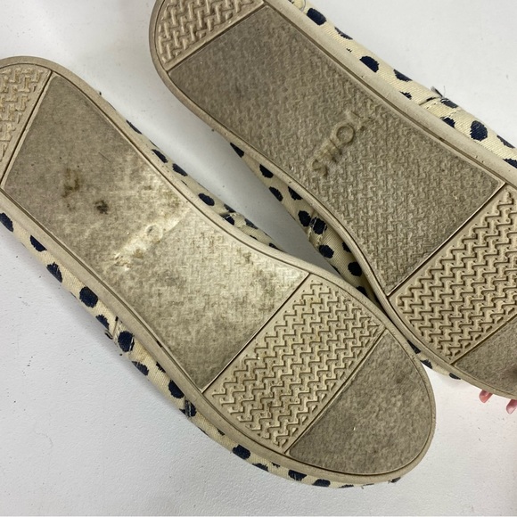 Toms Women's Polka Dot Slip On Shoe Size 8.5 - Picture 2 of 5